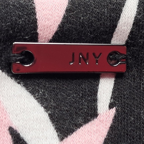 Jones New York Signature Womens Floral Palm Skort Black Pink Size L Active Skirt - Picture 7 of 9